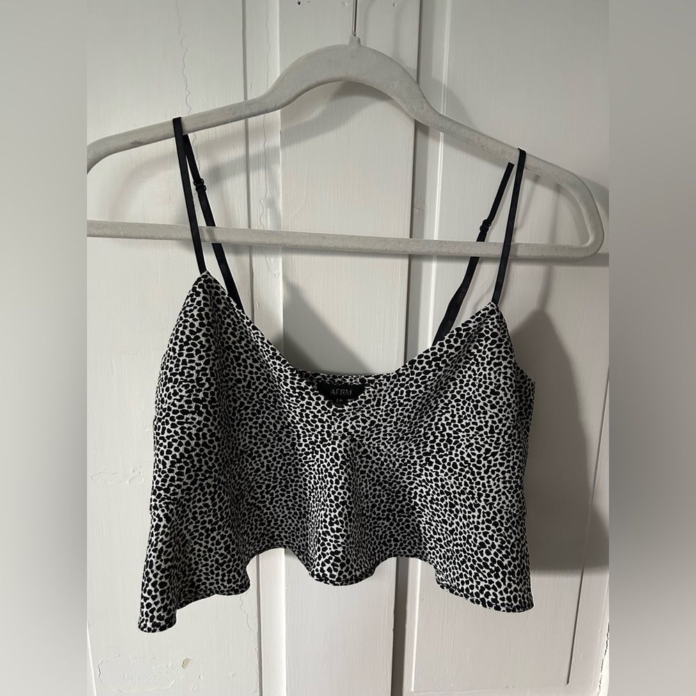 AFRM Monochrome Spaghetti Strap Top